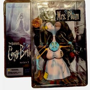 2006 Mrs. Plum McFarlane action figure series 2 new in box from Corpse Bride